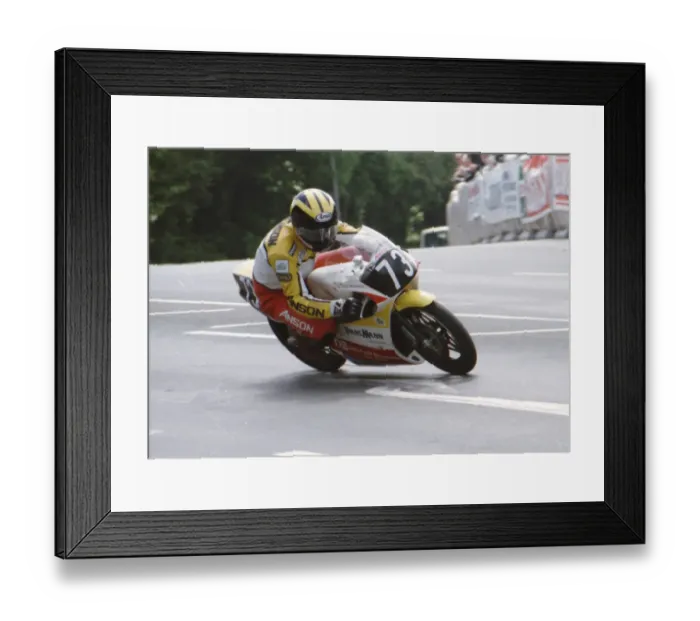 Framed Print : Tony Anderson (Anson Honda) 1994 Ultra Lightweight TT Framed Print : Tony Anderson (Anson Honda) 1994 Ultra Lightweight TT