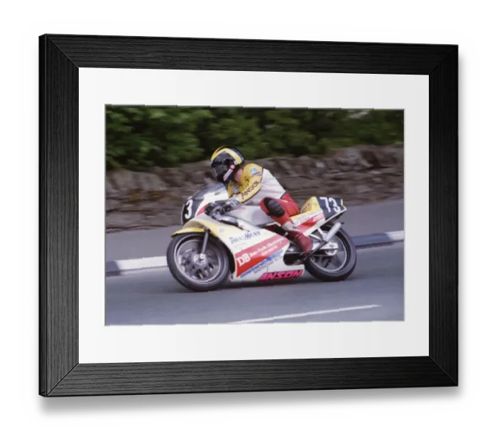 Framed Print : Tony Anderson (Anson Honda) 1994 Ultra Lightweight TT Framed Print : Tony Anderson (Anson Honda) 1994 Ultra Lightweight TT