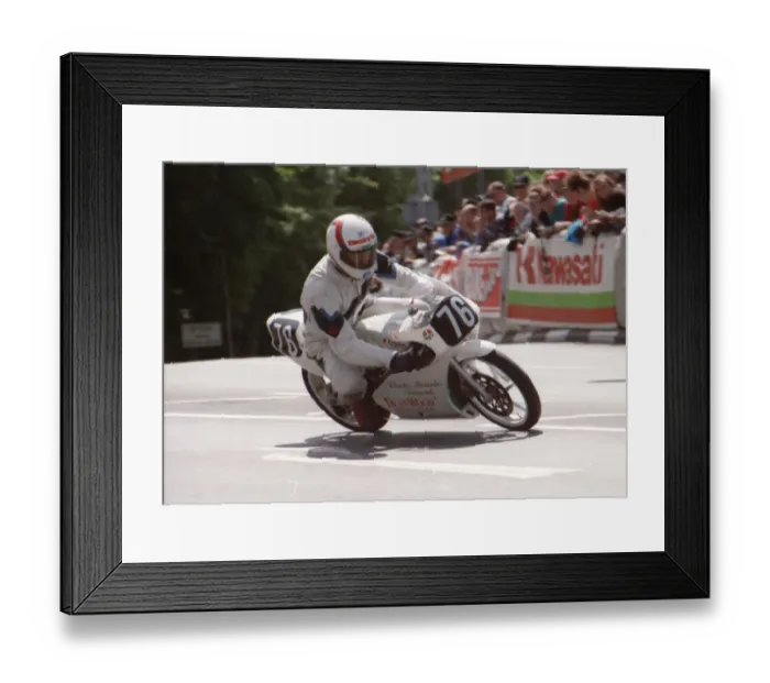 Framed Print : Mike Dunn (Honda RS) 1994 Ultra Lightweight TT Framed Print : Mike Dunn (Honda RS) 1994 Ultra Lightweight TT