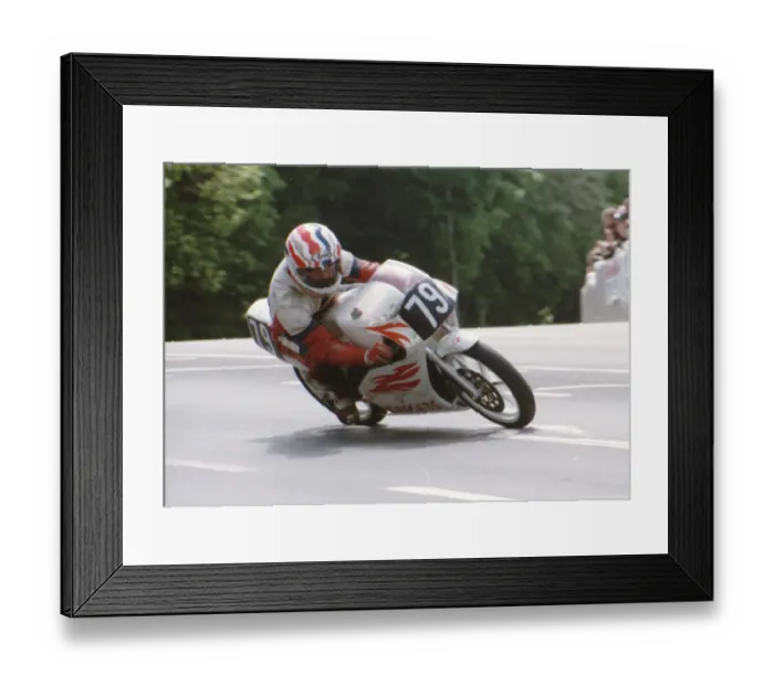 Framed Print : Derek Whalley (Honda) 1994 Ultra Lightweight TT Framed Print : Derek Whalley (Honda) 1994 Ultra Lightweight TT