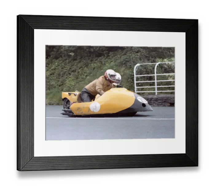 Framed Print : Keith Brown & David Hedison (Yamaha) 1983 Sidecar TT Framed Print : Keith Brown & David Hedison (Yamaha) 1983 Sidecar TT