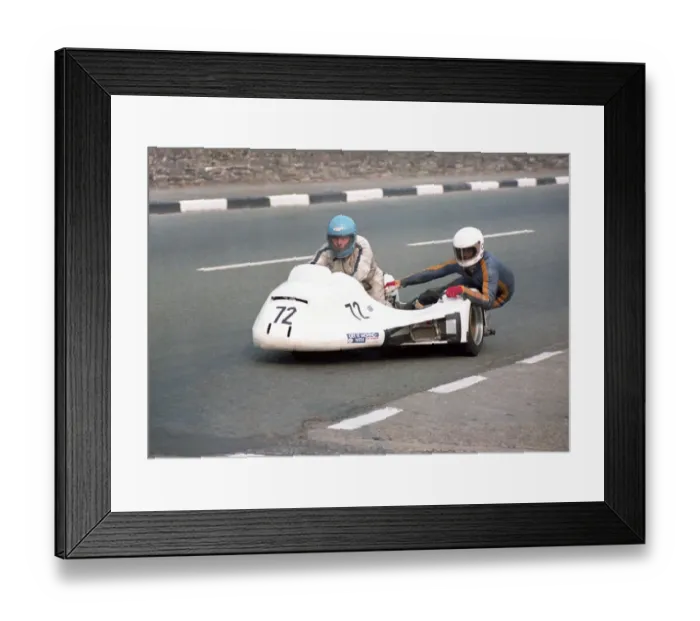Framed Print : Robert Smith & Donald Kay (Kawasaki) 1982 Sidecar TT Framed Print : Robert Smith & Donald Kay (Kawasaki) 1982 Sidecar TT