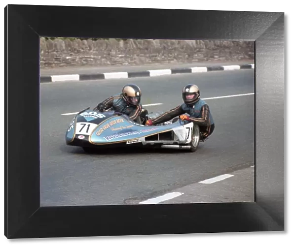 Jack Muldoon & Alistair Green (Yamaha) 1982 Sidecar TT