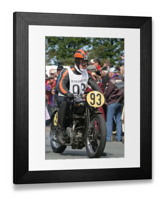 Framed Print : Don Ellis (1937 Rudge), No. 93, 2007 Re-enactment Framed Print : Don Ellis (1937 Rudge), No. 93, 2007 Re-enactment