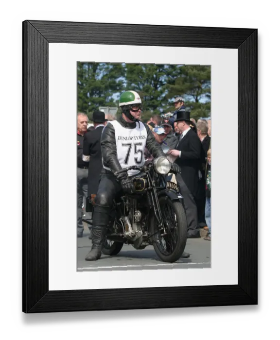 Framed Print : Andrew Morgan (1930 Sunbeam) No. 75, 2007 Re-enactment Framed Print : Andrew Morgan (1930 Sunbeam) No. 75, 2007 Re-enactment