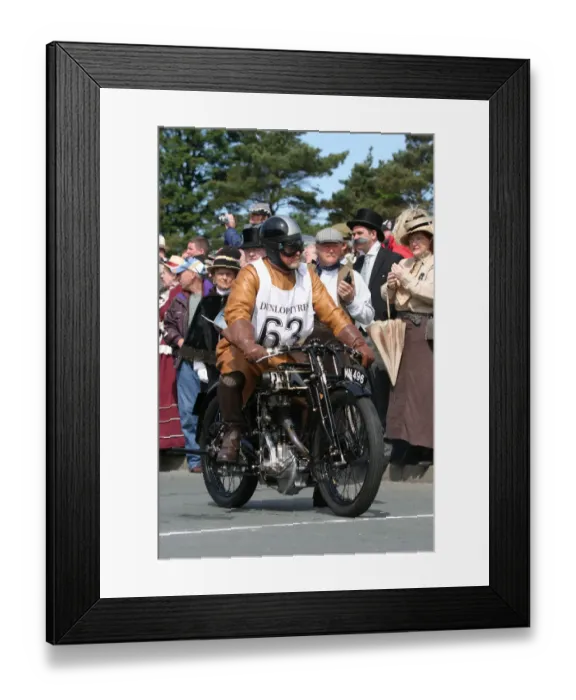 Framed Print : William Bewley (1928 Sunbeam) No. 63, 2007 Re-enactment Framed Print : William Bewley (1928 Sunbeam) No. 63, 2007 Re-enactment