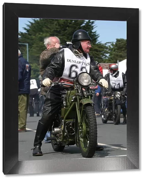 Alex Downie (1928 Moto Guzzi) No. 62, 2007 Re-enactment