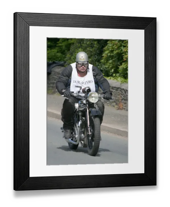 Framed Print : Patrick McAloran (1932 Grindley Peerless), No. 79, 2007 Re-enactment Framed Print : Patrick McAloran (1932 Grindley Peerless), No. 79, 2007 Re-enactment