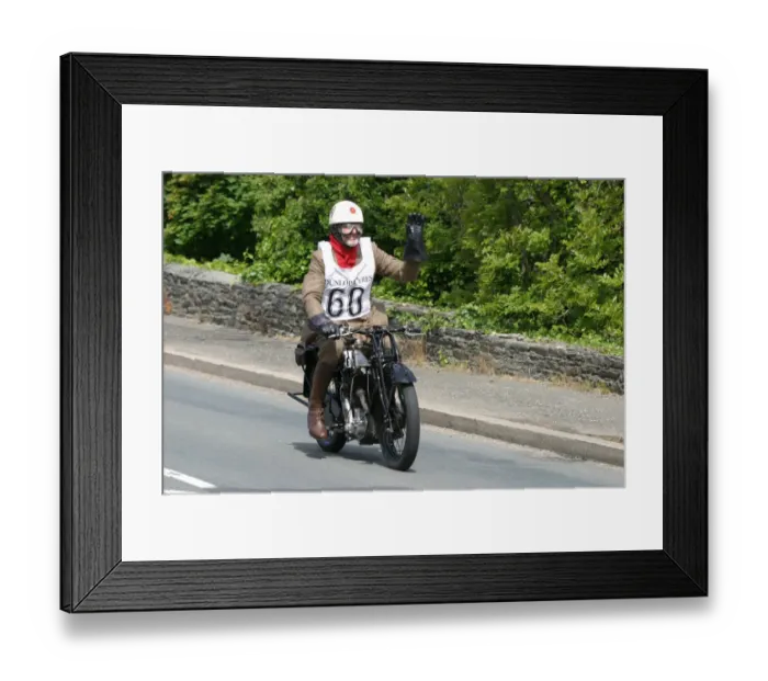 Framed Print : Richard Birch (1928 Sunbeam), No. 60, 2007 Re-enactment Framed Print : Richard Birch (1928 Sunbeam), No. 60, 2007 Re-enactment