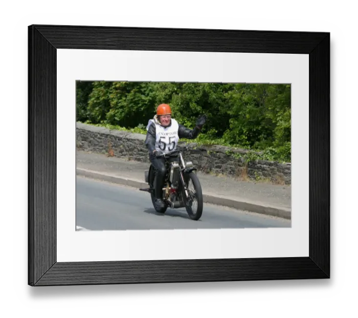 Framed Print : Tony Cook (1927 Scott), No. 55, 2007 Re-enactment Framed Print : Tony Cook (1927 Scott), No. 55, 2007 Re-enactment