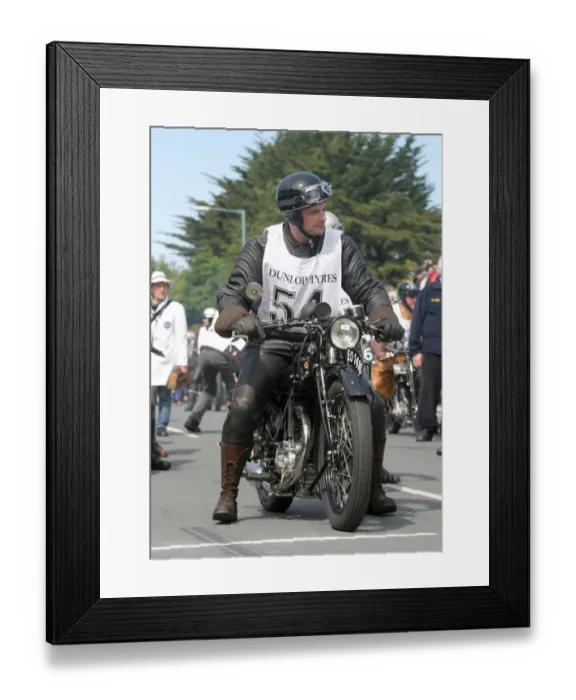 Framed Print : Carl Chippendale (1927 Rudge) No. 54, 2007 Re-enactment Framed Print : Carl Chippendale (1927 Rudge) No. 54, 2007 Re-enactment
