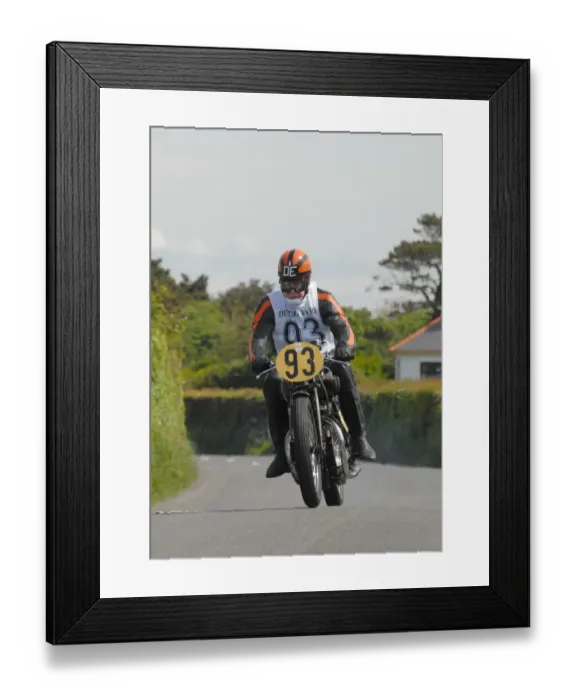 Framed Print : Don Ellis (1937 Rudge), No. 93, 2007 Re-enactment Framed Print : Don Ellis (1937 Rudge), No. 93, 2007 Re-enactment