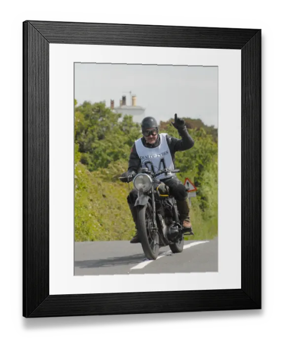 Framed Print : Roger Luckman (Sunbeam), No. 94, 2007 Re-enactment Framed Print : Roger Luckman (Sunbeam), No. 94, 2007 Re-enactment