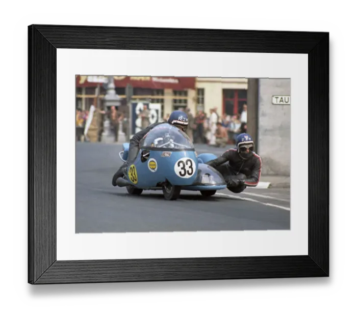 Framed Print : Dick Hawes & John Mann (RGM Seeley) 1970 750 Sidecar TT Framed Print : Dick Hawes & John Mann (RGM Seeley) 1970 750 Sidecar TT