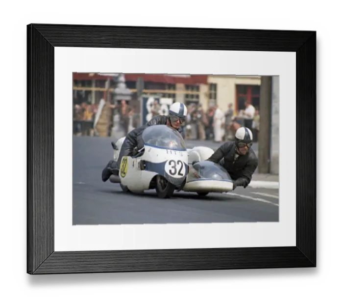 Framed Print : Peter Hardy & Ron Hardy (HTS) 1970 750 Sidecar TT Framed Print : Peter Hardy & Ron Hardy (HTS) 1970 750 Sidecar TT