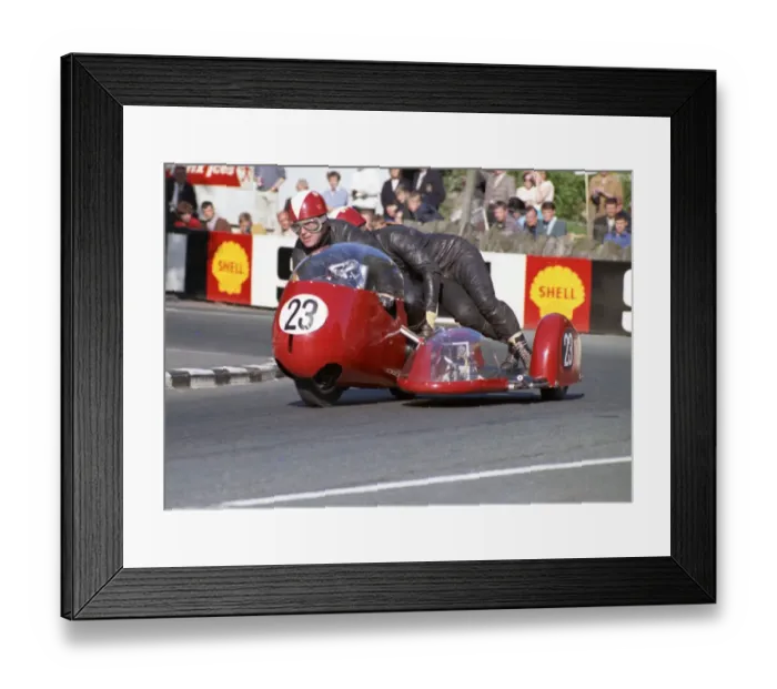 Framed Print : John Brandon & Cliff Holland (BMW) 1968 500 Sidecar TT Framed Print : John Brandon & Cliff Holland (BMW) 1968 500 Sidecar TT