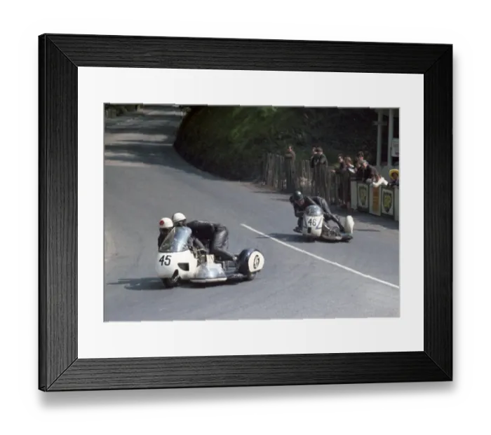 Framed Print : Adrian Swindells & F V Swindells (Triumph) & Dennis Keen & Framed Print : Adrian Swindells & F V Swindells (Triumph) & Dennis Keen &