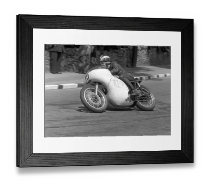 Framed Print : Phil Read (Norton) 1961 Junior TT Framed Print : Phil Read (Norton) 1961 Junior TT