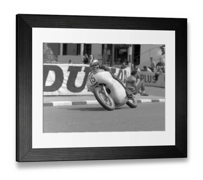 Framed Print : Phil Read (Norton) 1961 Junior TT Framed Print : Phil Read (Norton) 1961 Junior TT