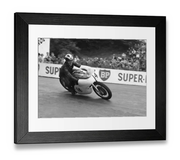 Framed Print : Phil Read (Norton) 1961 Senior TT Framed Print : Phil Read (Norton) 1961 Senior TT