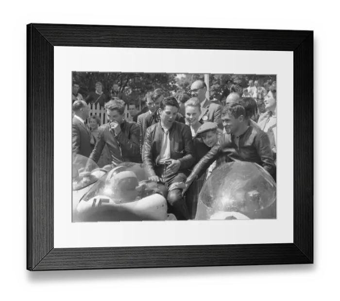 Framed Print : Derek Minter (Norton) Phil Read (Norton) Gary Hocking (MV) 1961 Junior TT Framed Print : Derek Minter (Norton) Phil Read (Norton) Gary Hocking (MV) 1961 Junior TT