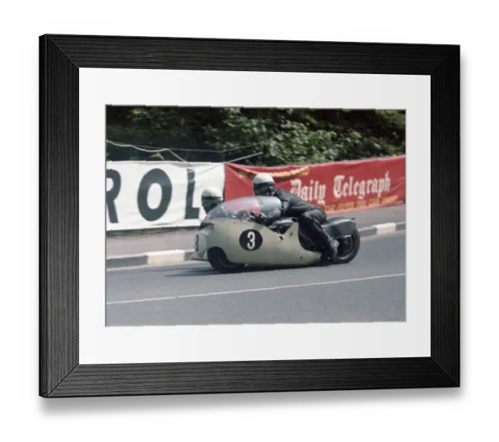 Framed Print : Helmut Fath & Wolfgang Kalauch (URS) 1967 Sidecar TT Framed Print : Helmut Fath & Wolfgang Kalauch (URS) 1967 Sidecar TT