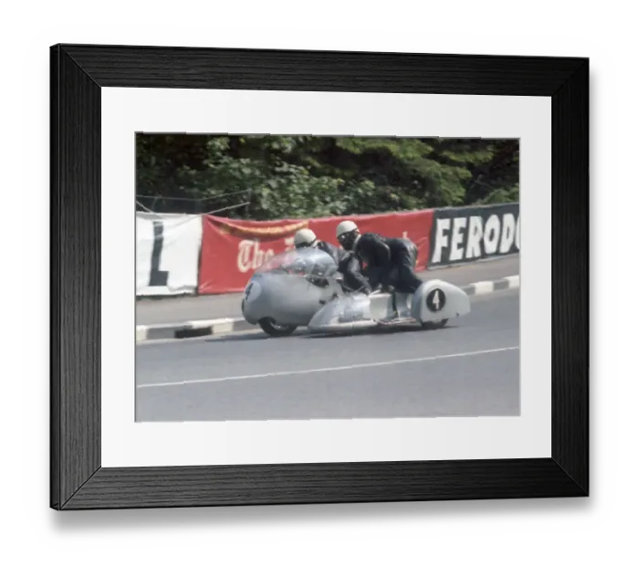 Framed Print : Colin Seeley & Ray Lindsay (BMW) 1967 Sidecar TT Framed Print : Colin Seeley & Ray Lindsay (BMW) 1967 Sidecar TT