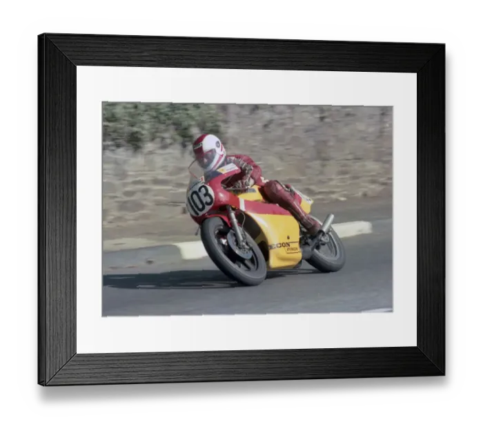 Framed Print : Nigel Hutchinson (Yamaha) 1982 Senior Manx Grand Prix Framed Print : Nigel Hutchinson (Yamaha) 1982 Senior Manx Grand Prix