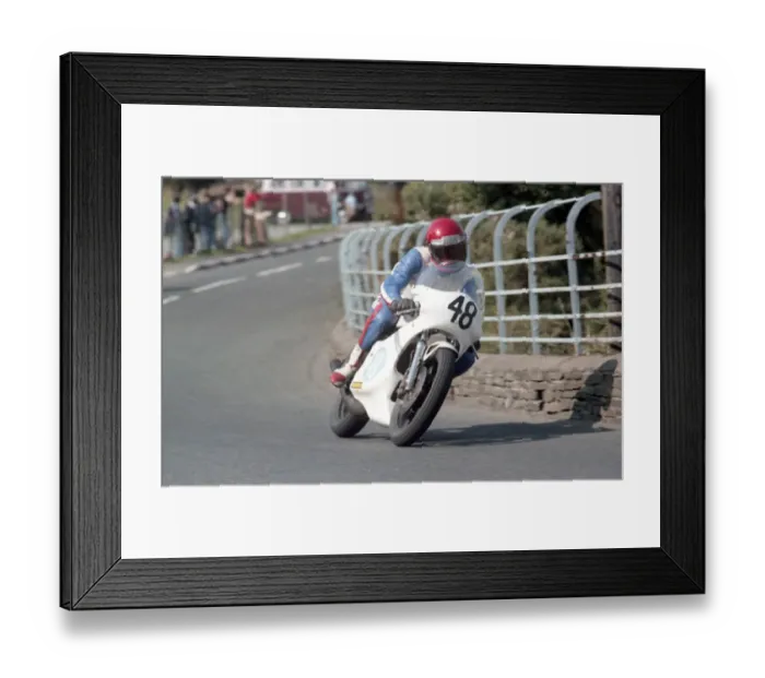Framed Print : Colin Pearson (Intervend Yamaha) 1981 Junior Manx Grand Prix Framed Print : Colin Pearson (Intervend Yamaha) 1981 Junior Manx Grand Prix