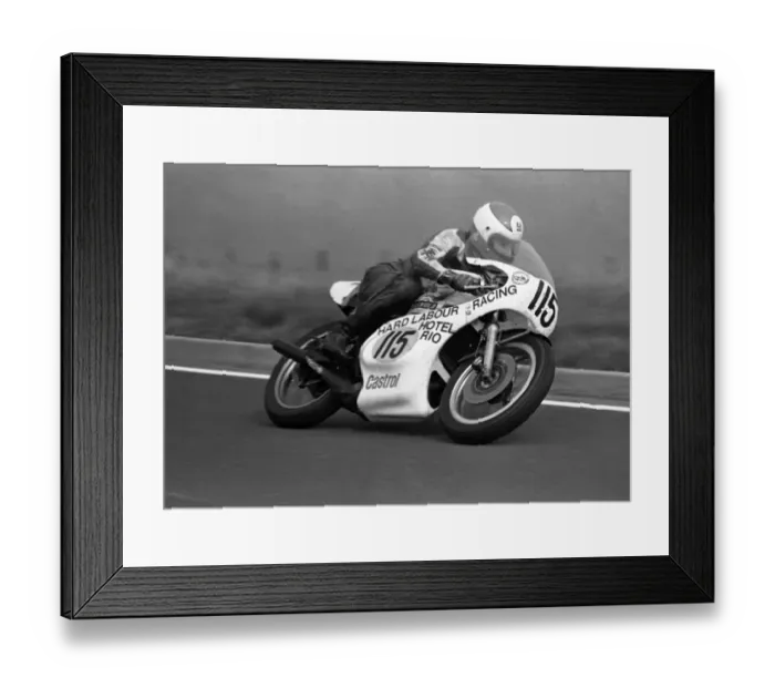Framed Print : Ronan Sherry (HLS Yamaha) 1981 Senior Manx Grand Prix Framed Print : Ronan Sherry (HLS Yamaha) 1981 Senior Manx Grand Prix