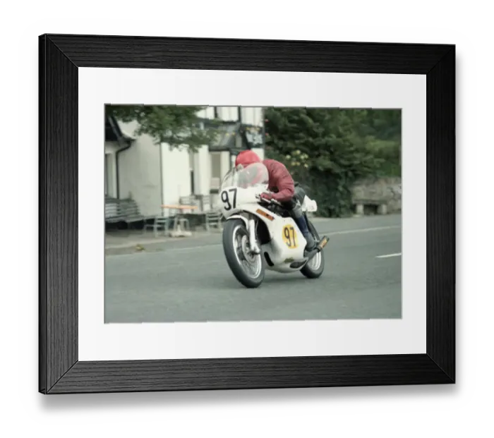 Framed Print : Richard Rose (Yamaha) 1980 Senior Manx Grand Prix Framed Print : Richard Rose (Yamaha) 1980 Senior Manx Grand Prix