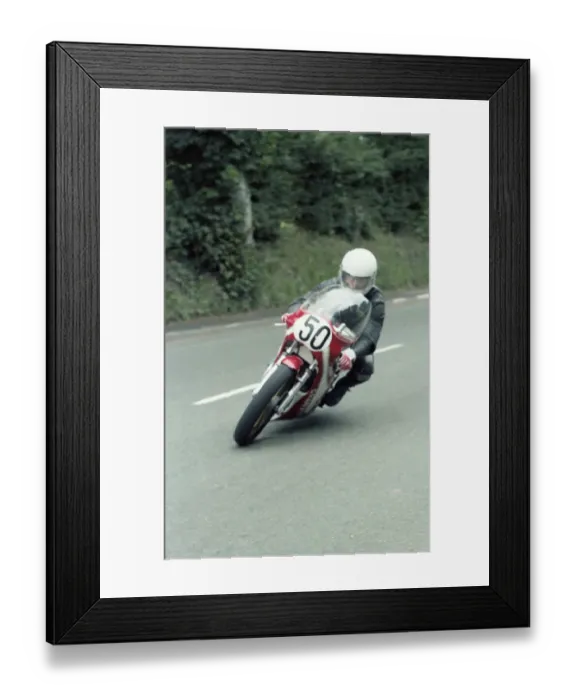 Framed Print : Kieron Hunt (Yamaha) 1980 Senior Manx Grand Prix Framed Print : Kieron Hunt (Yamaha) 1980 Senior Manx Grand Prix