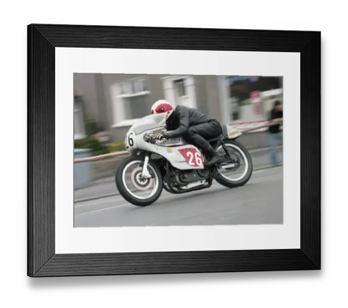 Framed Print : Bill Pemberton (Norton) 1981 Newcomers Manx Grand Prix Framed Print : Bill Pemberton (Norton) 1981 Newcomers Manx Grand Prix