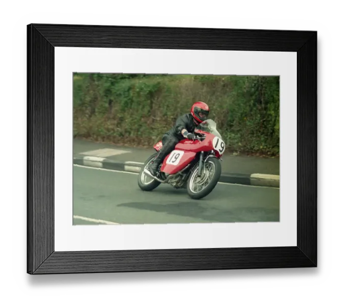 Framed Print : Robbie Allan (BSA Ducati) 1987 Classic Manx Grand Prix Framed Print : Robbie Allan (BSA Ducati) 1987 Classic Manx Grand Prix