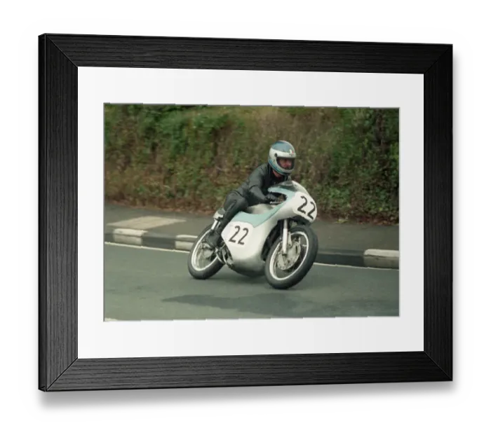 Framed Print : David Newton (Tricati) 1987 Classic Manx Grand Prix Framed Print : David Newton (Tricati) 1987 Classic Manx Grand Prix