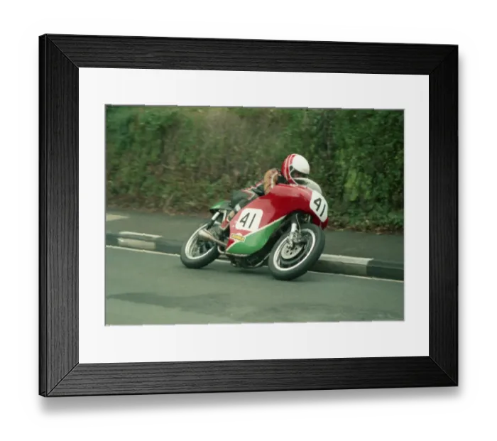 Framed Print : Selwyn Griffiths (Matchless) 1987 Classic Manx Grand Prix Framed Print : Selwyn Griffiths (Matchless) 1987 Classic Manx Grand Prix