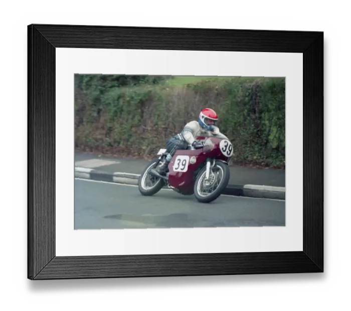 Framed Print : Bob Hirst (Matchless) 1987 Classic Manx Grand Prix Framed Print : Bob Hirst (Matchless) 1987 Classic Manx Grand Prix