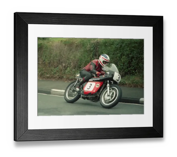 Framed Print : John Stephens (BSA) 1987 Classic Manx Grand Prix Framed Print : John Stephens (BSA) 1987 Classic Manx Grand Prix