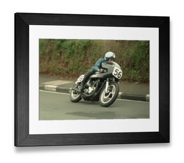 Framed Print : Tony Myers (Norton) 1987 Classic Manx Grand Prix Framed Print : Tony Myers (Norton) 1987 Classic Manx Grand Prix