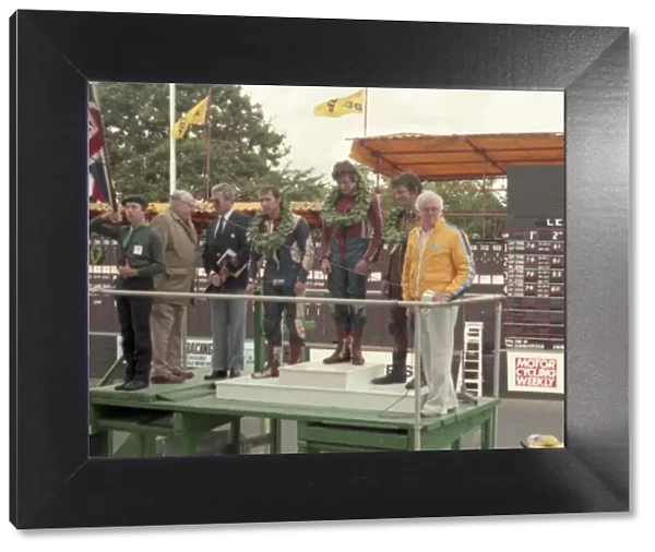 Phil Armes, Gary Cowan & Eddie Byers 1984 Newcomers Manx Grand Prix