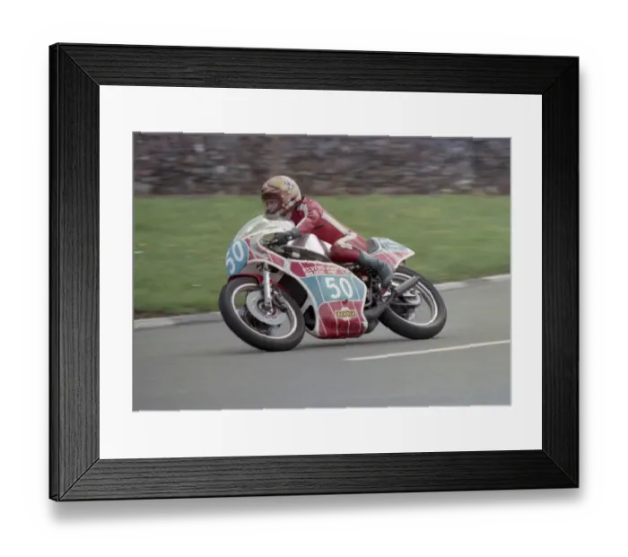 Framed Print : Chris Harris (Yamaha) 1984 Junior Manx Grand Prix Framed Print : Chris Harris (Yamaha) 1984 Junior Manx Grand Prix