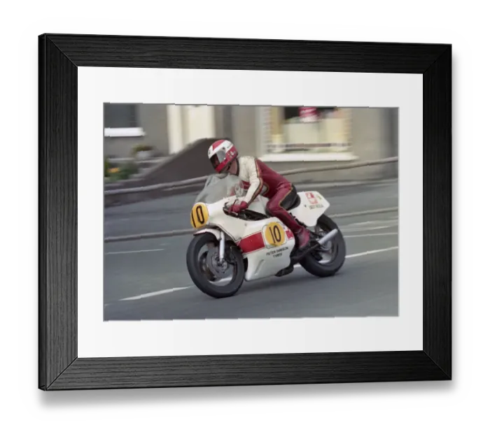 Framed Print : Derek Allan (Dawson Yamaha) 1984 Senior Manx Grand Prix Framed Print : Derek Allan (Dawson Yamaha) 1984 Senior Manx Grand Prix