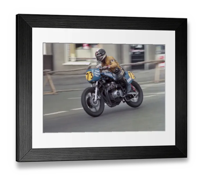 Framed Print : Paddy Martin (Kawasaki) 1984 Senior Manx Grand Prix Framed Print : Paddy Martin (Kawasaki) 1984 Senior Manx Grand Prix
