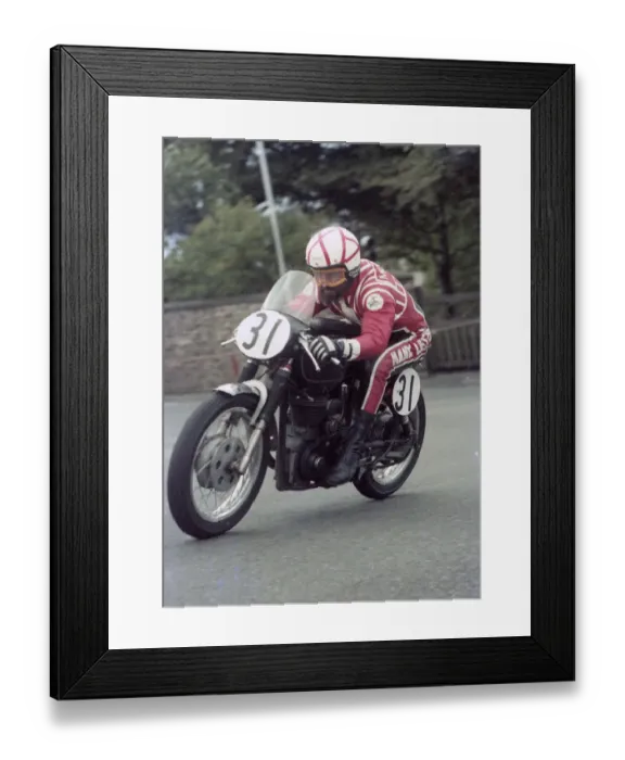 Framed Print : Nick Payton (Velocette) 1983 Senior Classic Manx Grand Prix Framed Print : Nick Payton (Velocette) 1983 Senior Classic Manx Grand Prix