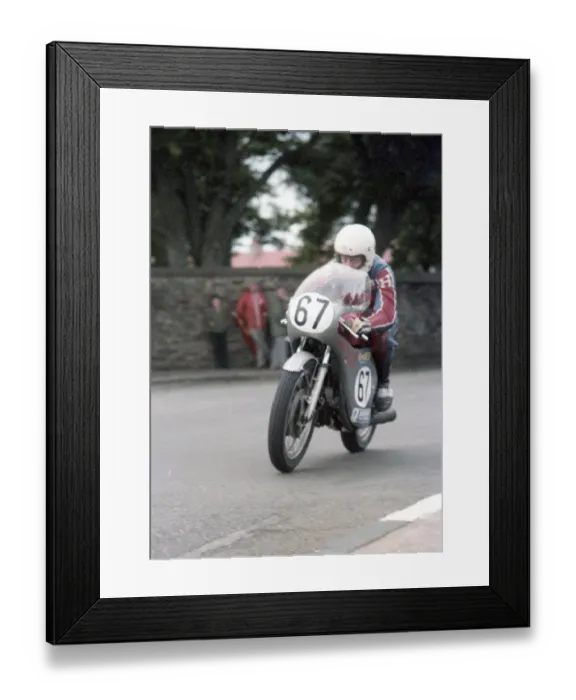 Framed Print : Ron Roebury (Honda) 1983 Junior Classic Manx Grand Prix Framed Print : Ron Roebury (Honda) 1983 Junior Classic Manx Grand Prix