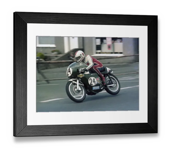 Framed Print : Richard Cutts (Seeley) 1983 Senior Classic Manx Grand Prix Framed Print : Richard Cutts (Seeley) 1983 Senior Classic Manx Grand Prix