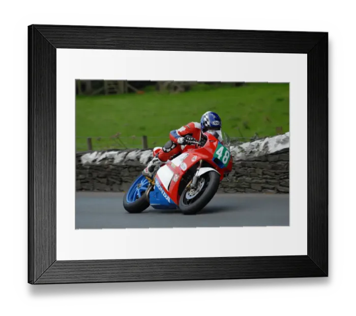 Framed Print : Brian Gordon (Honda) Lightweight Manx Grand Prix Framed Print : Brian Gordon (Honda) Lightweight Manx Grand Prix