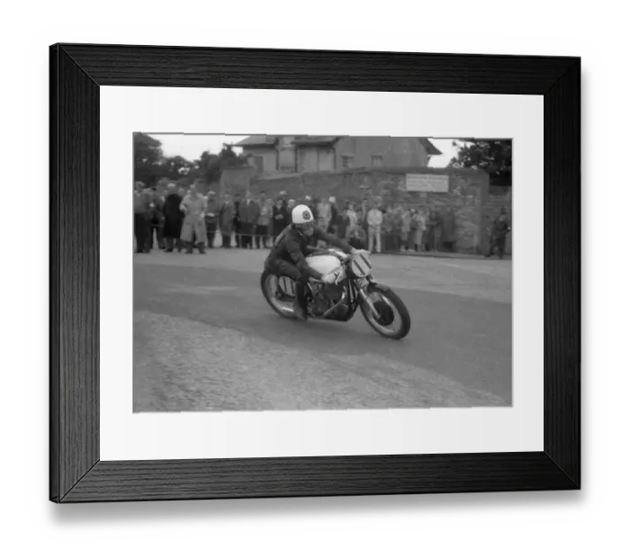 Framed Print : John Dunne (Norton) 1960 Southern 100 Framed Print : John Dunne (Norton) 1960 Southern 100