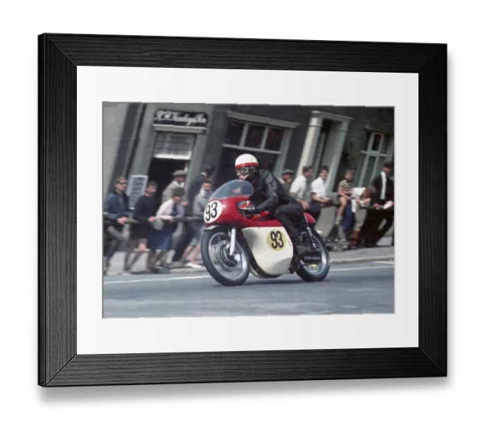 Framed Print : Stephen Millard (Matchless) 1967 Senior TT Framed Print : Stephen Millard (Matchless) 1967 Senior TT