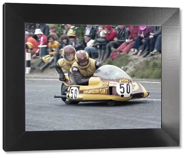 Dick Hawes & Allan Barclay (Anderson Yamaha) 1978 Sidecar TT